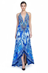 Blue Infinity Long Maxi