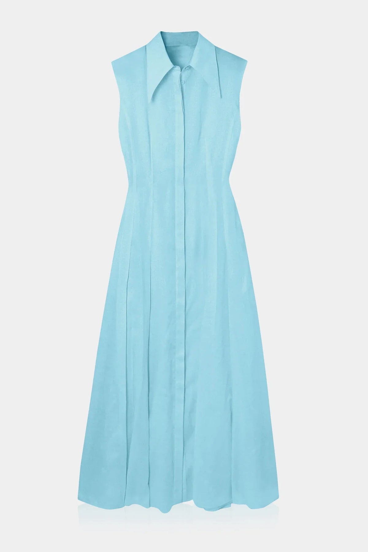Aqua Blue Maxi Sundress