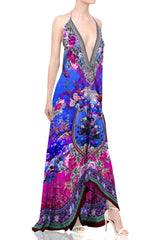 Blue One Piece Dress