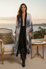 Bird Print Kimono