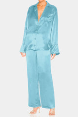 Aqua Blue Matching Set