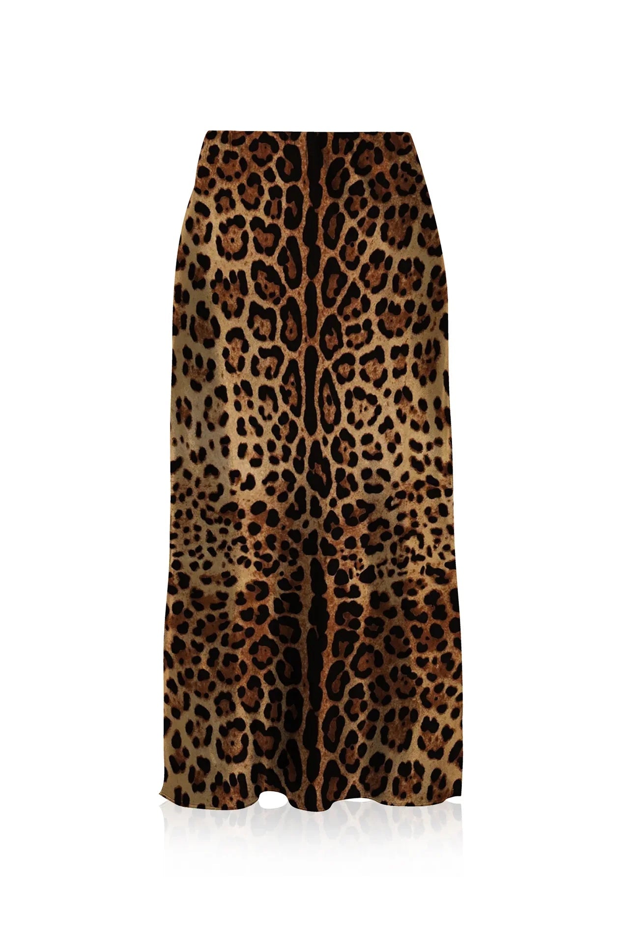 Animal Print Pencil Skirts Below The Knee