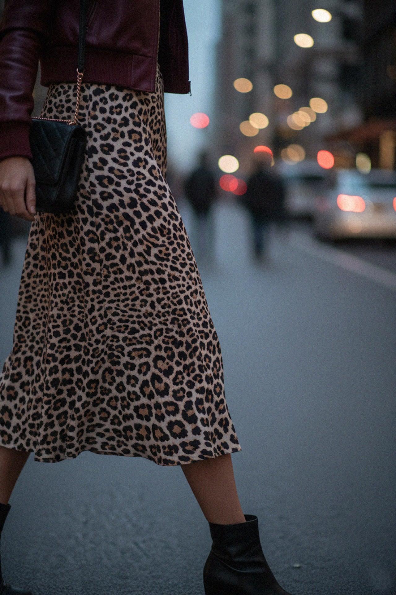 Animal Print Skirts For Women