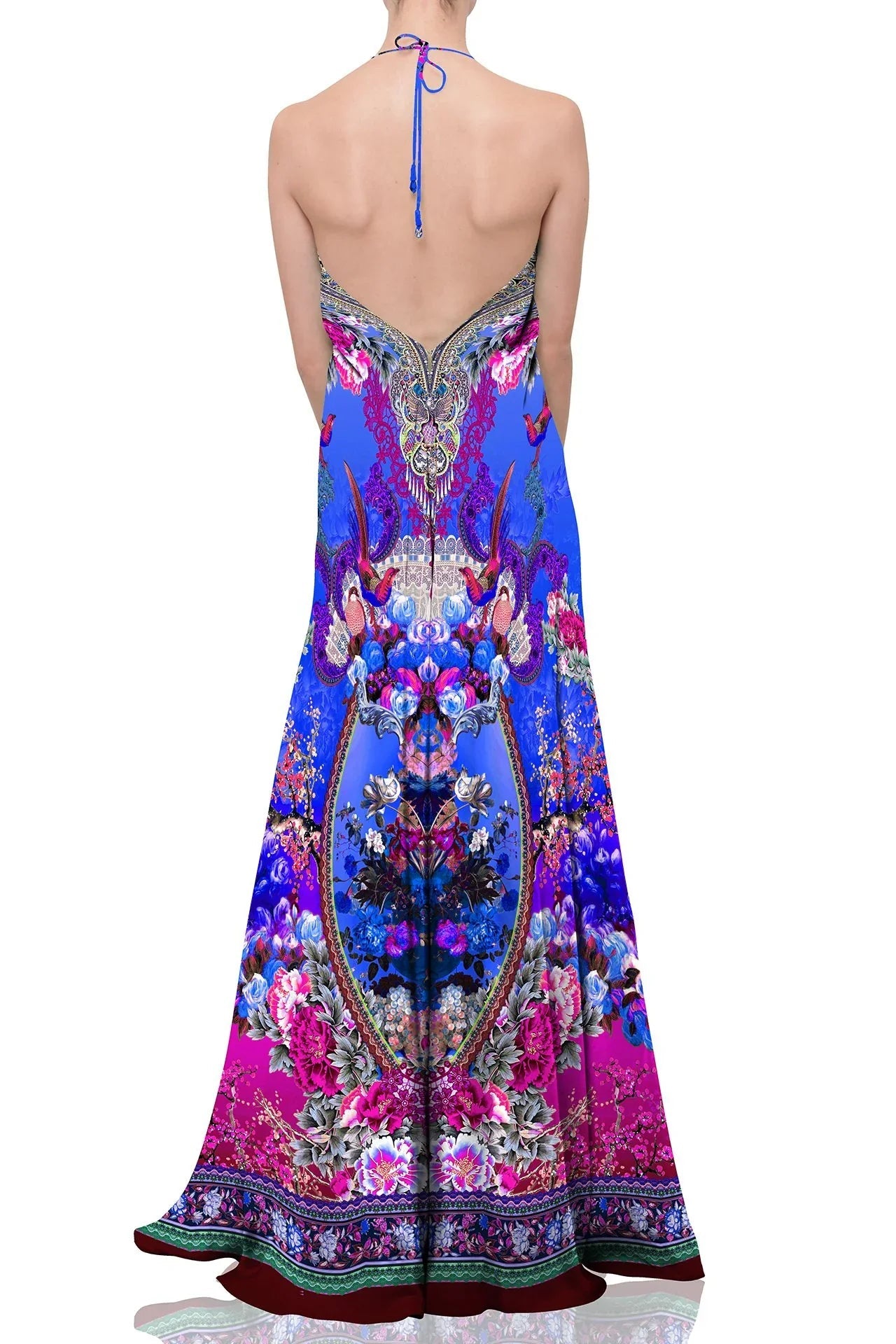 Blue One Piece Dress