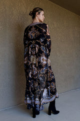Black Designer Swimsuit Cover Ups