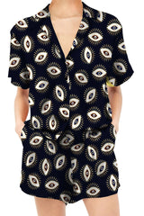 Allover Print Shorts