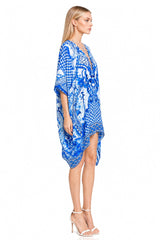 Azure Short Caftans for Women