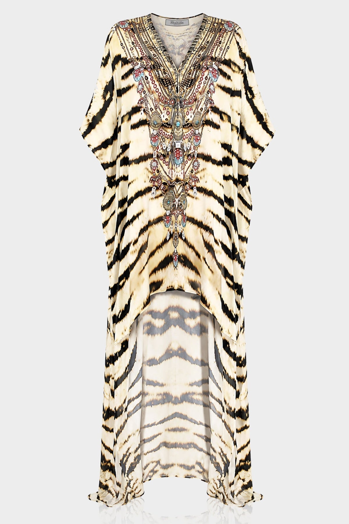 Animal Print Hi-Low Kaftan