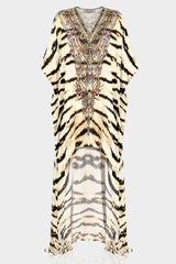 Animal Print Hi-Low Kaftan