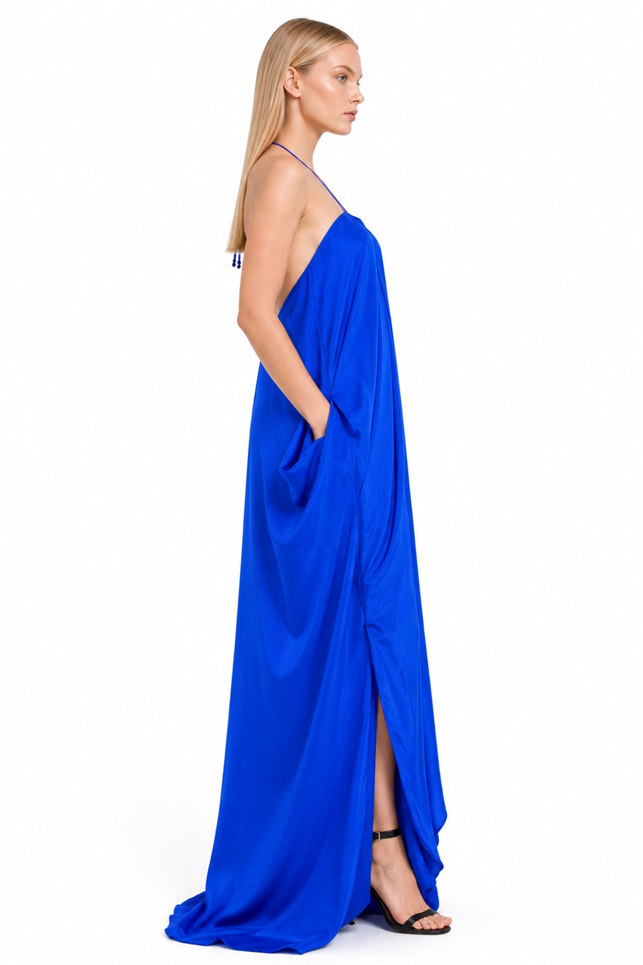 Blue Kaftan Resort Wear Dresses