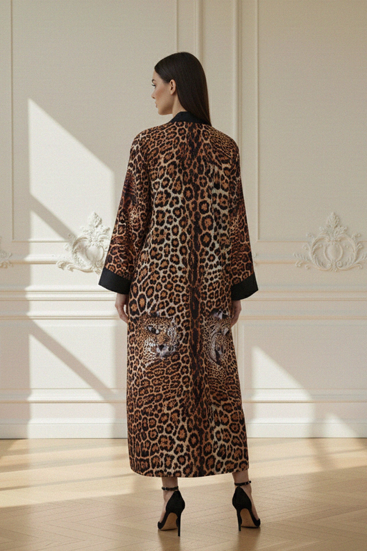 Animal Print Robe
