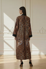 Animal Print Robe