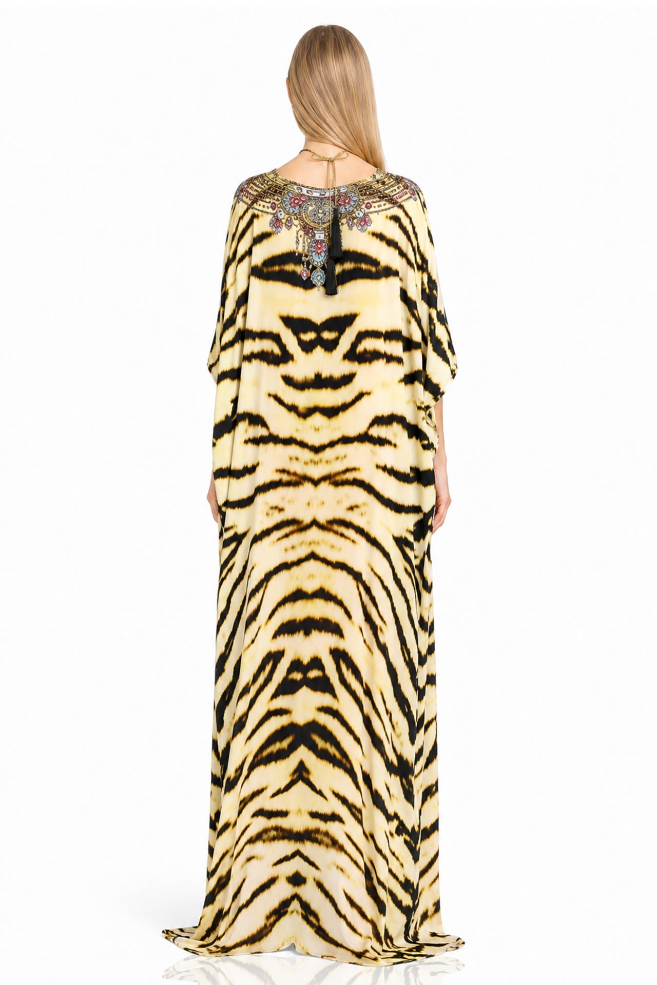 Animal Print Hi-Low Kaftan