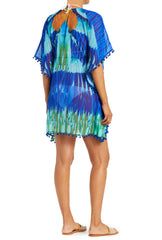 Blue Beach Coverups for Women