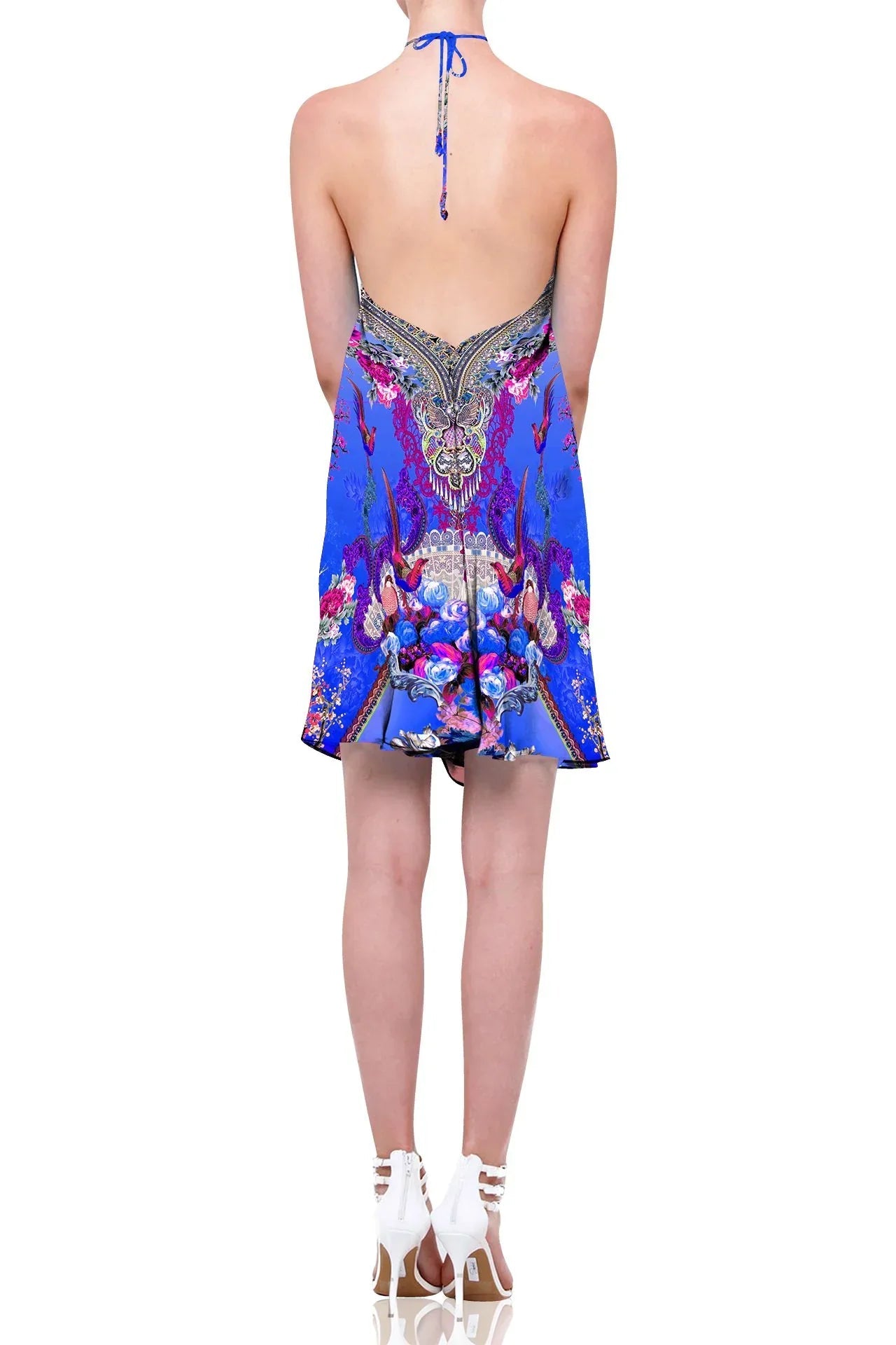 Blue Short Dresses For Women