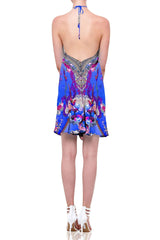 Blue Short Dresses For Women