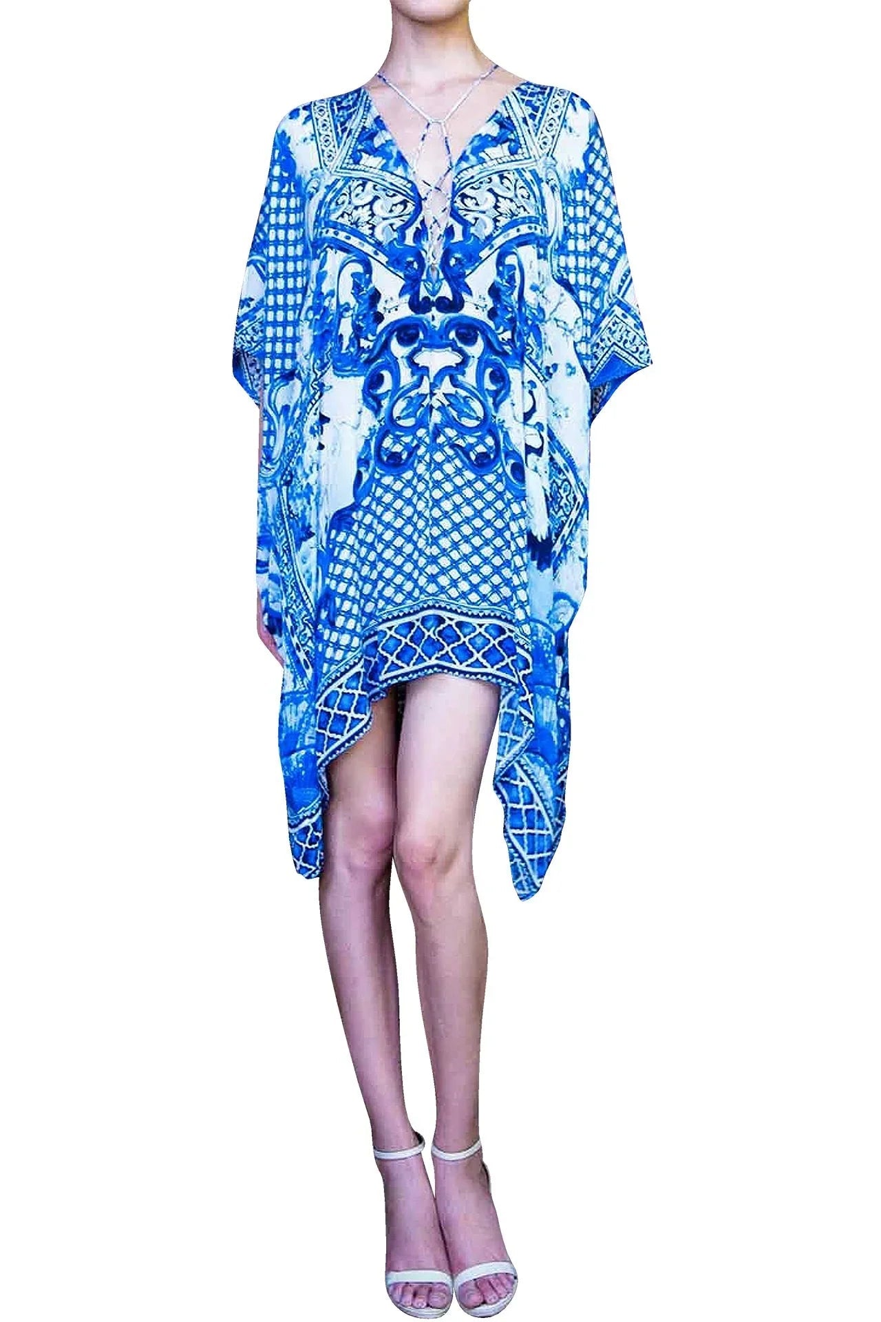 Azure Short Caftans for Women