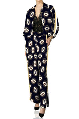 Black Silk Tracksuit
