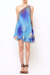 Blue Sexiest Short Dresses