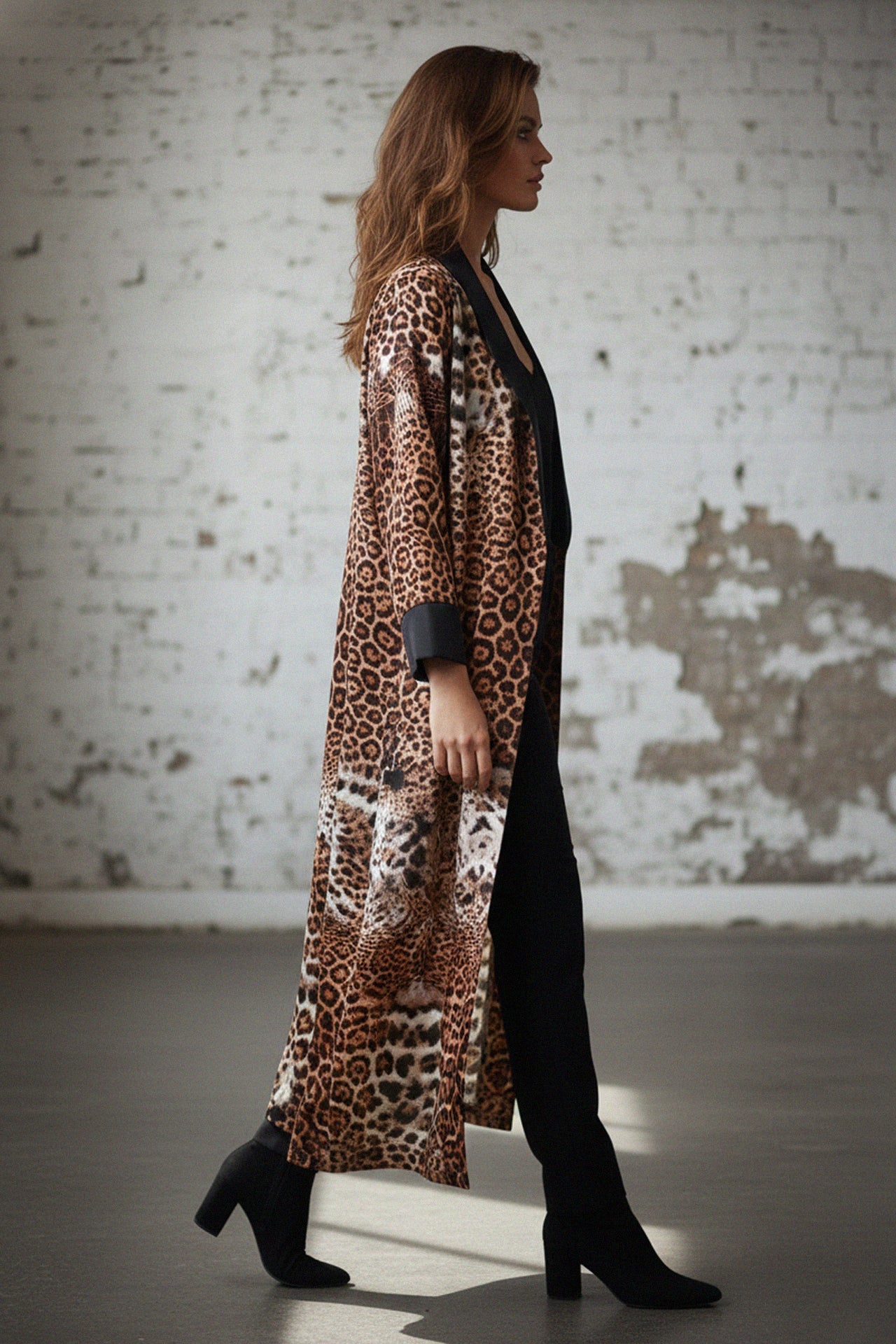 Animal Print Sexy Robe