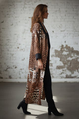Animal Print Sexy Robe
