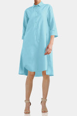Aqua Blue Sundress For Women