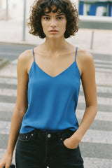 Azure Sleeveless Cami Top
