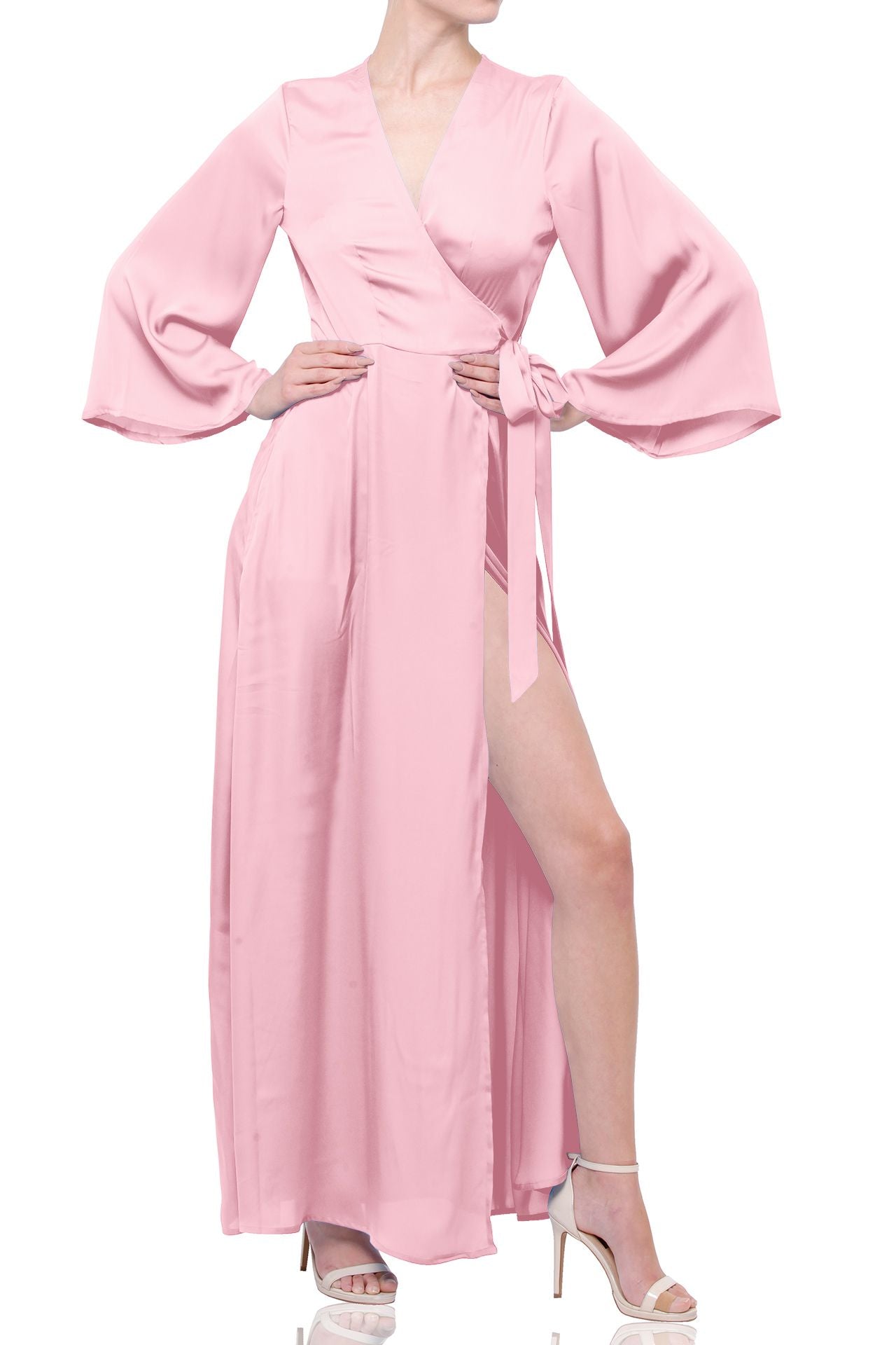 Ballet Pink Ultimate Day-to-Night Resort Wrap Dress