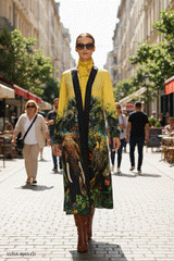 Animal Print Kimono