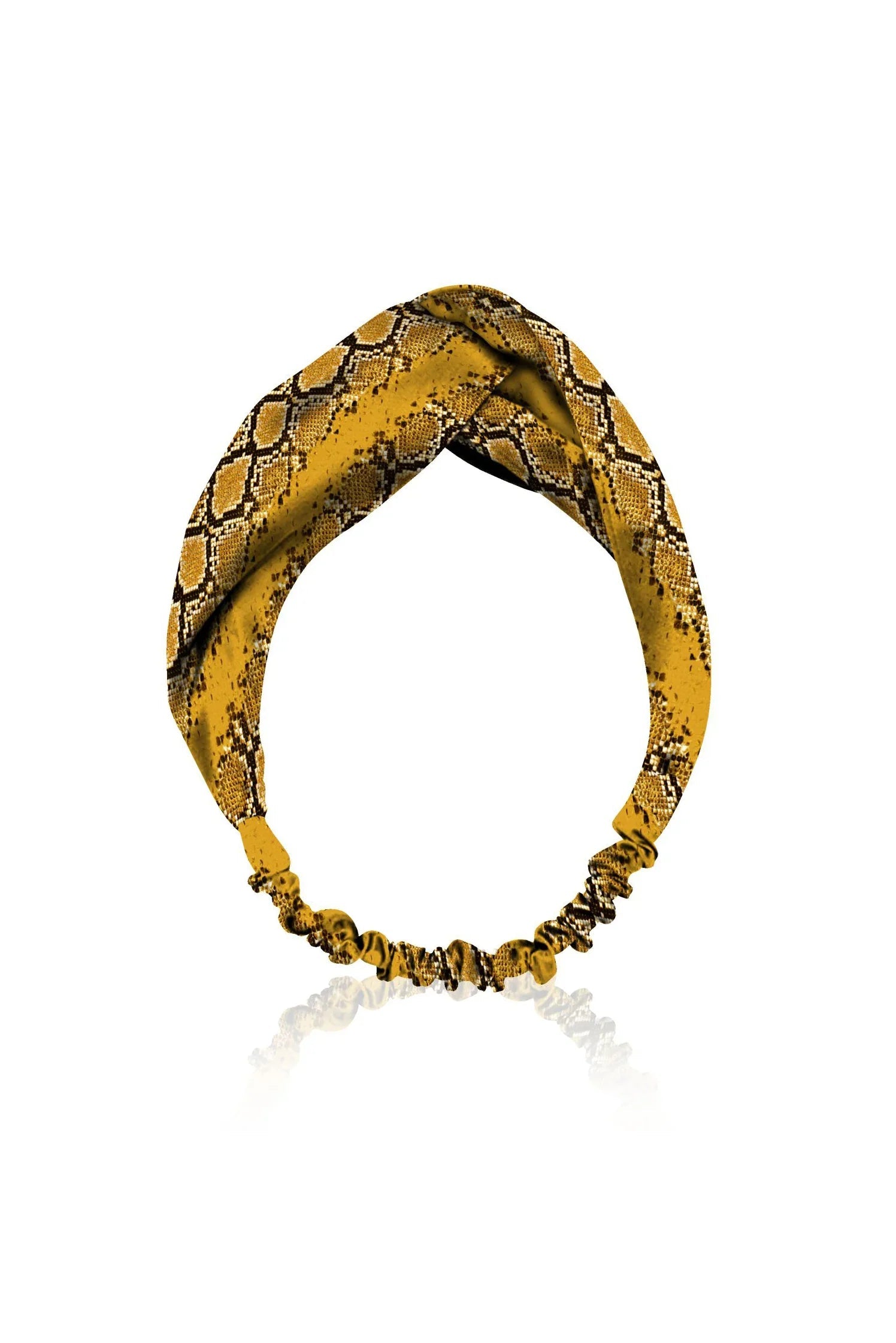 Biodegradable Fabrics Headband in Golden Cob