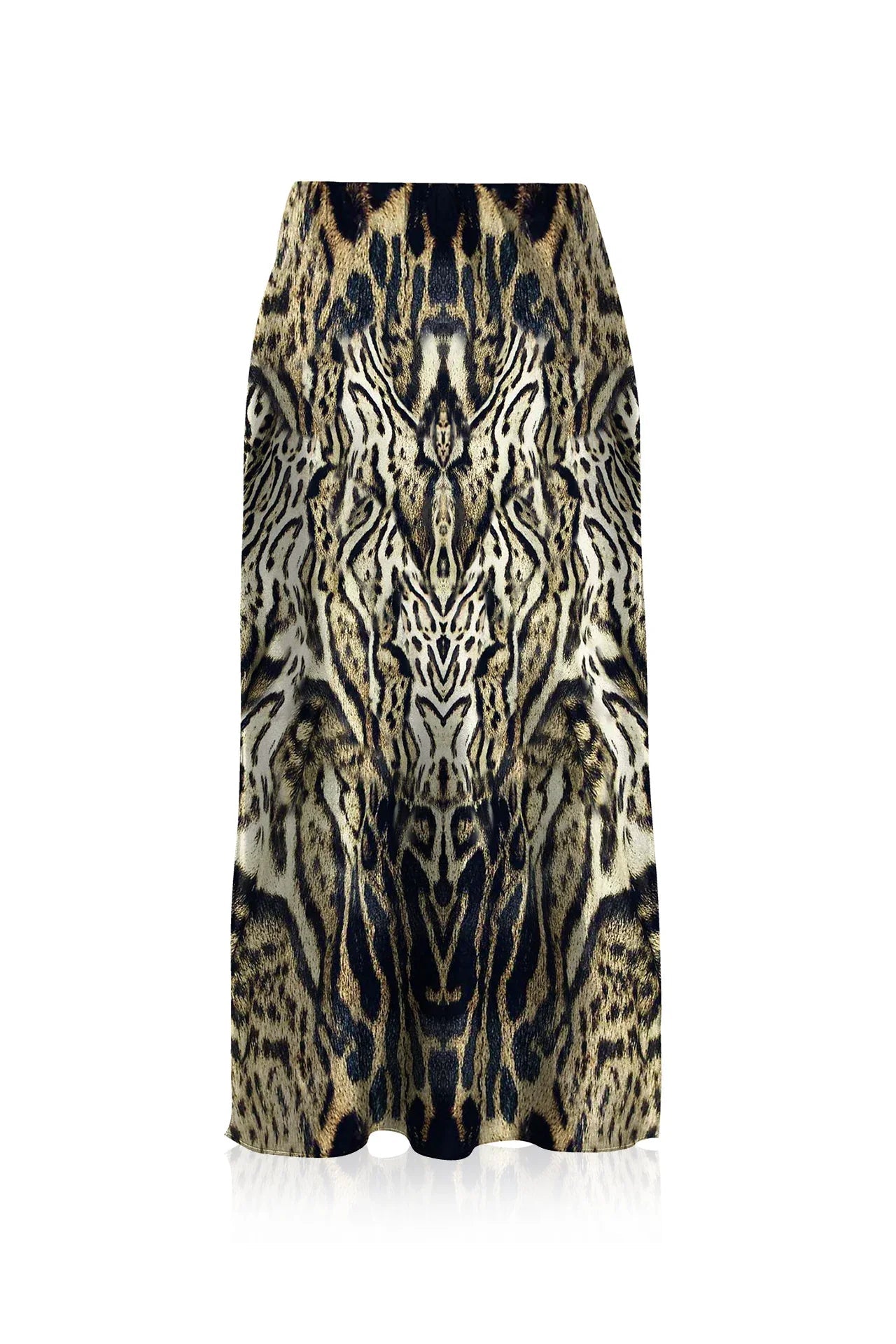 Animal Print Summer Skirts Knee Length