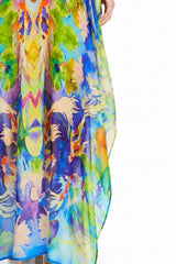 Blue Kaftan Vacation Outfits Women