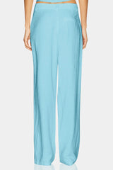 Aqua Blue Plazzo For Woman